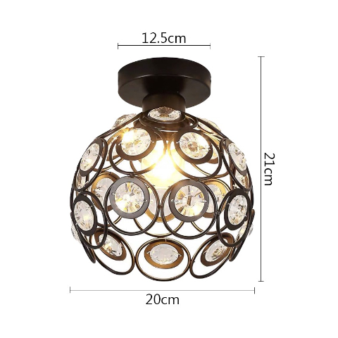 Lampu Kristal Plafon💰 logo