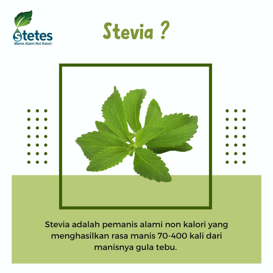 STETES Stevia Natural Sweetener 30ml