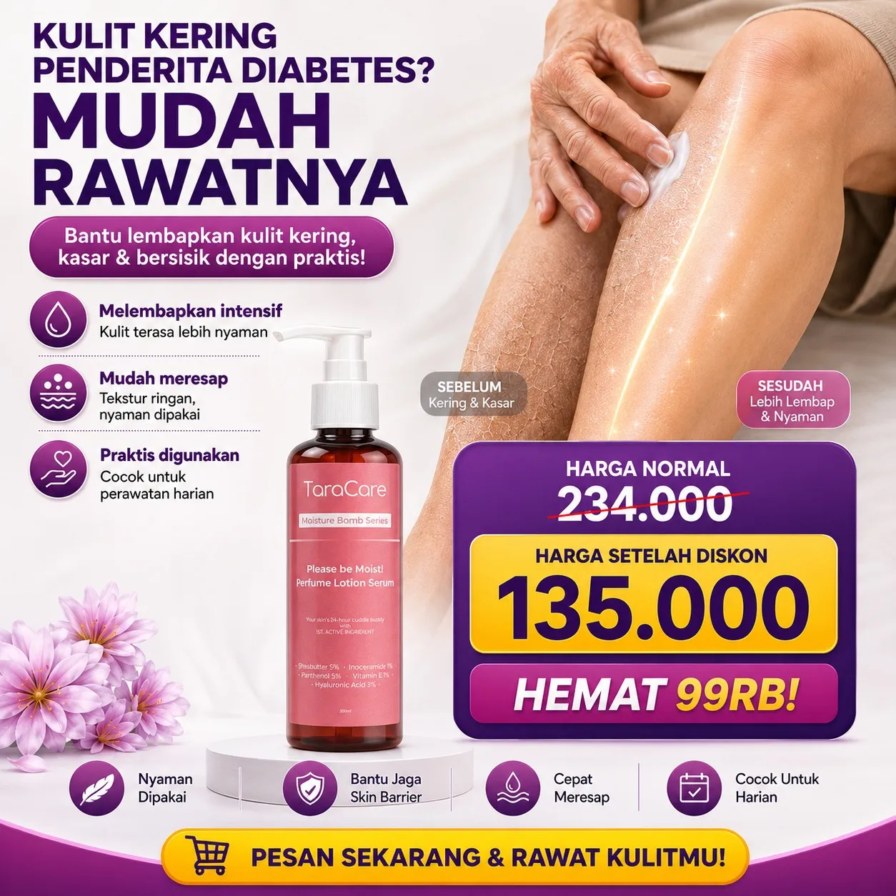Lotion Diabetes Tara Care MT SM 1 logo