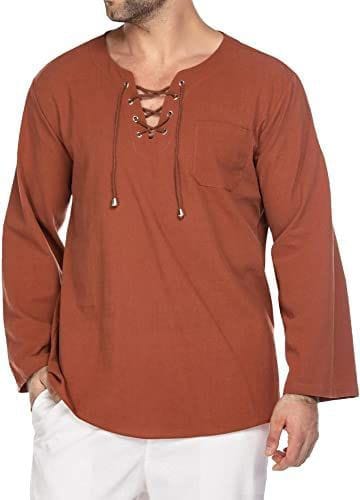 Baju Koko Linen Pria Dewasa Muslim Ric Lengan Panjang Terlaris logo