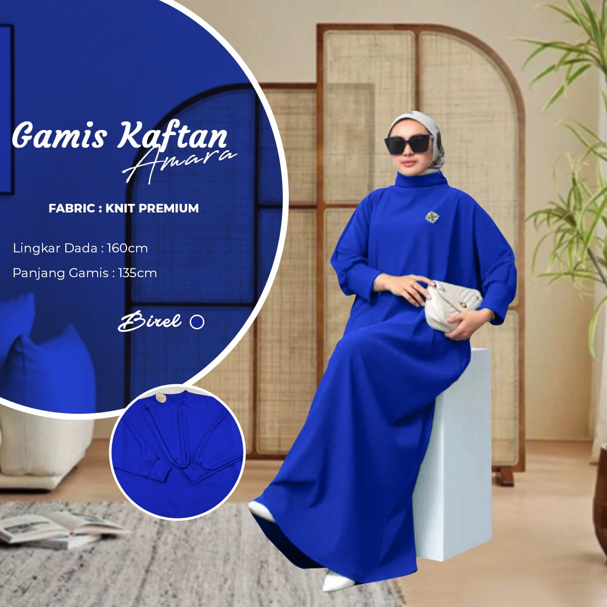 Gamis Kaftan Knit