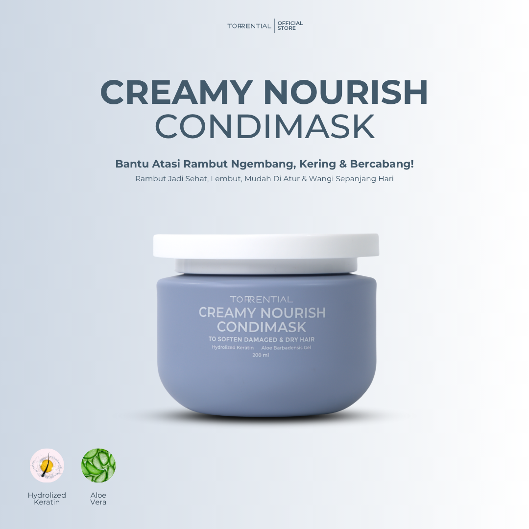 Torrential Shampoo Anti Rontok, Botak & Condimask - TTA logo