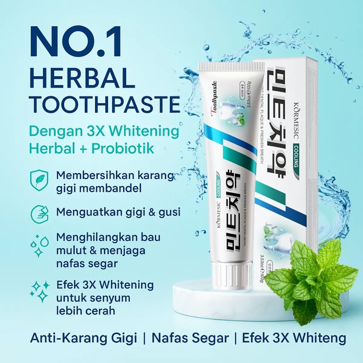 Slimora Blue Toothpaste BPOM BL62-32