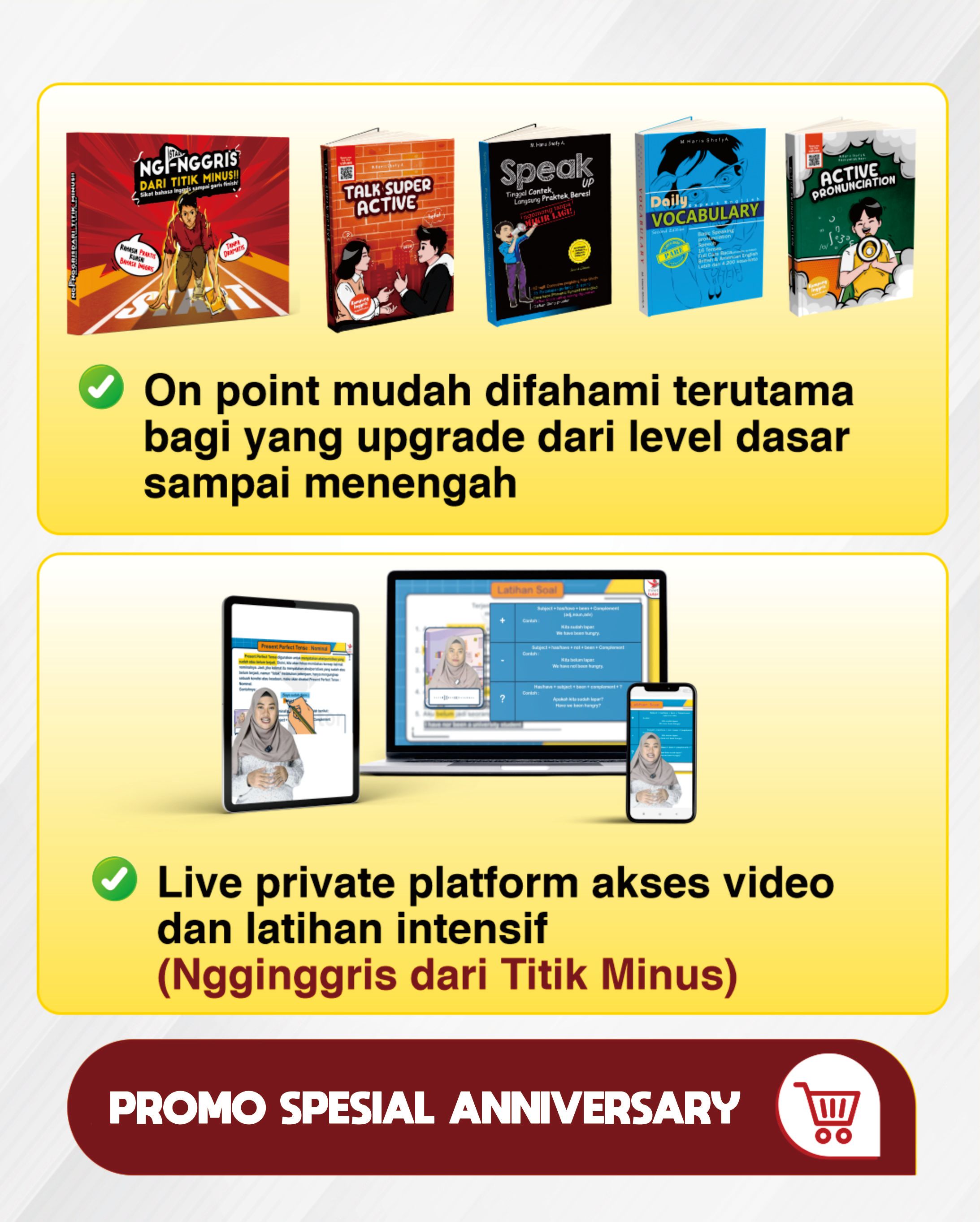 5 Kampung Inggris SUPER JUMPER PROMO ANNIVERSARY