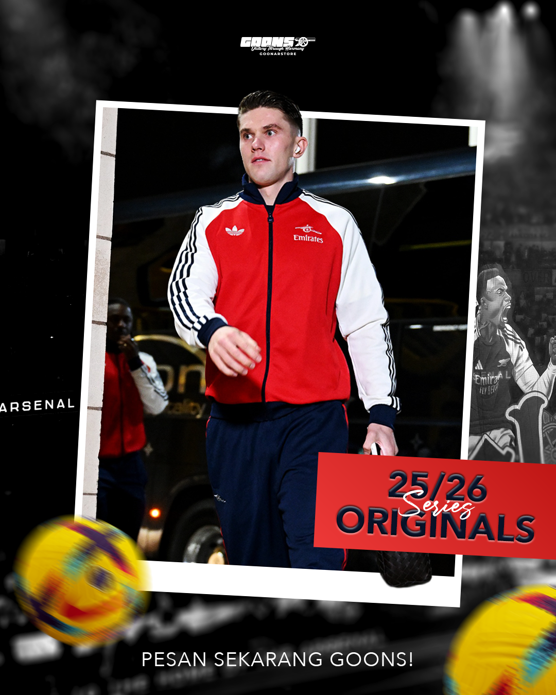 ARS 25/26 ORIGINALS JACKET, SWEATSHIRT & T-SHIRT logo