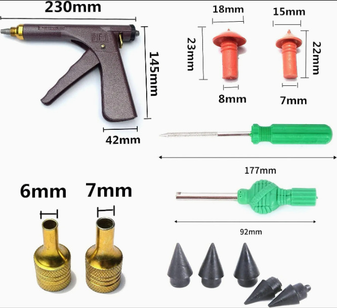 Reiven - Tubeless Tire Repair Gun CF1