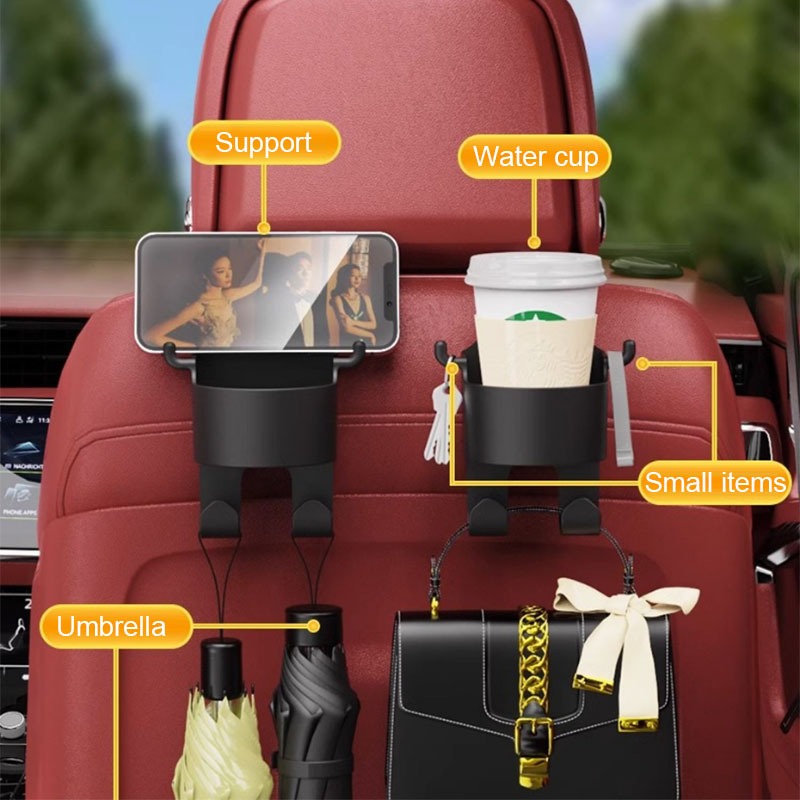 Pengait Multifungsi Kursi Mobil (1 Set 2PCS)💰 logo