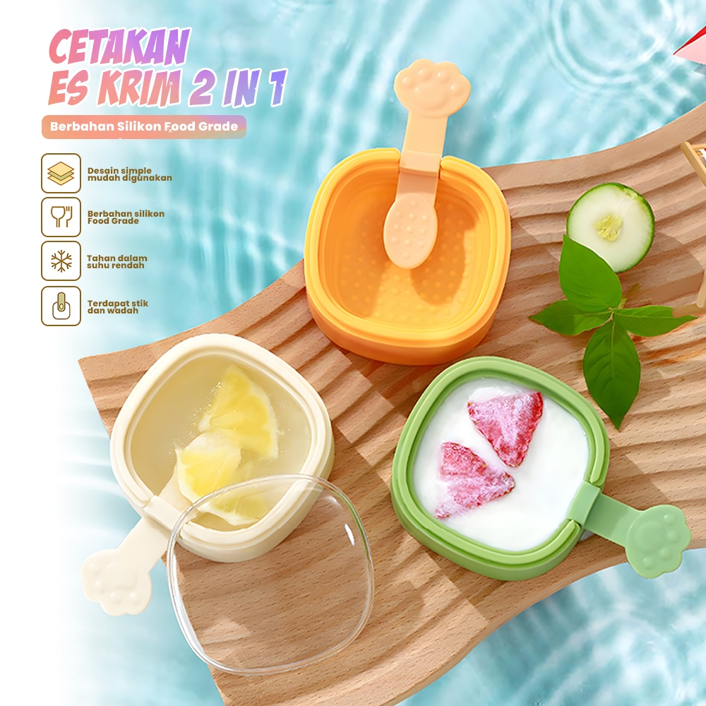 Cetakan Es Krim Lapisan (4Susun)💰 logo