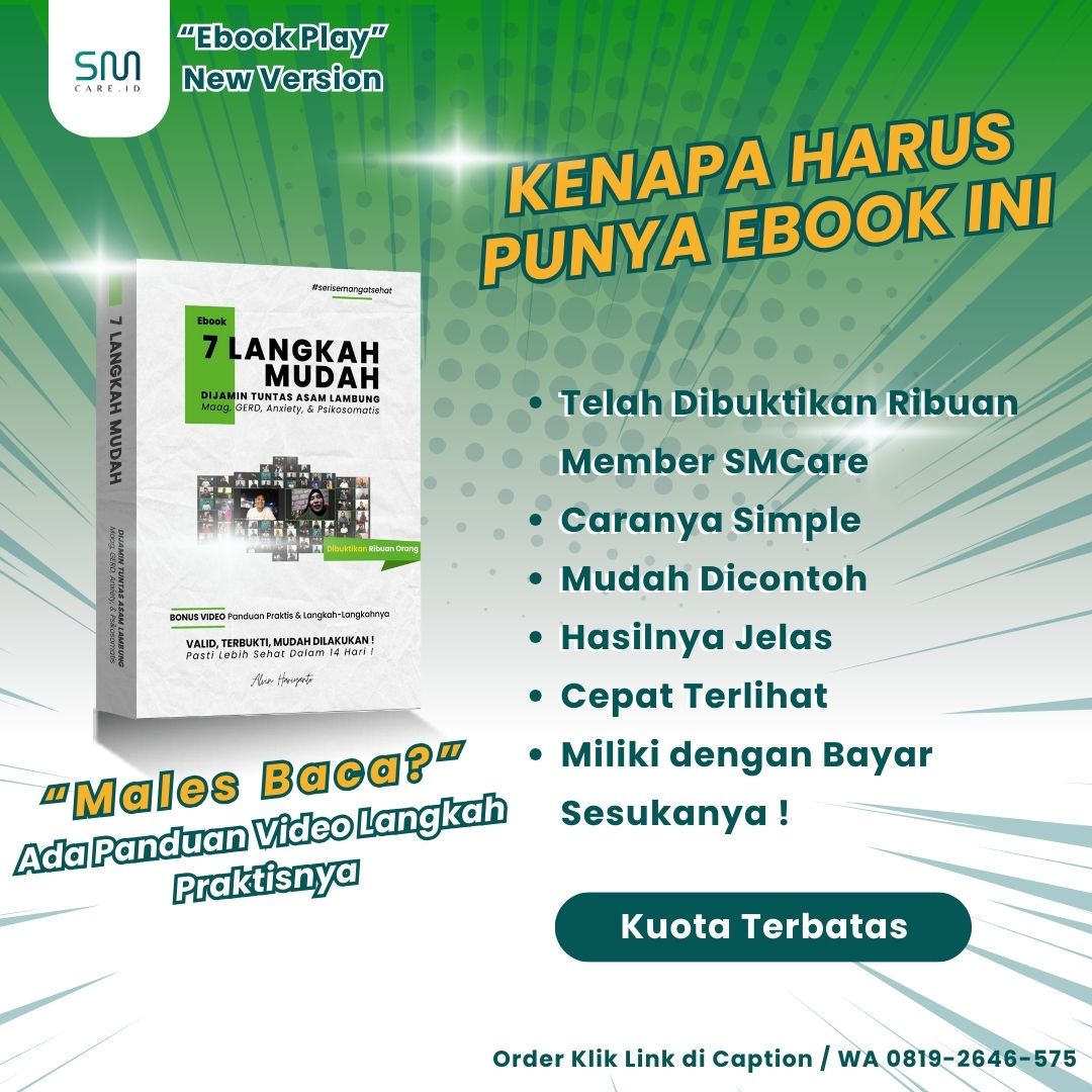 7 Langkah Mudah Tuntas Asam Lambung dkk (Ebook Play)
