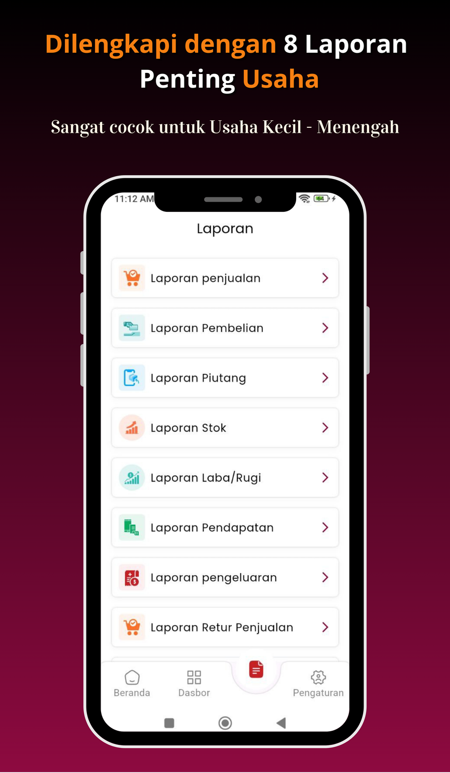 BUKBES Aplikasi Pembukuan Bisnis -