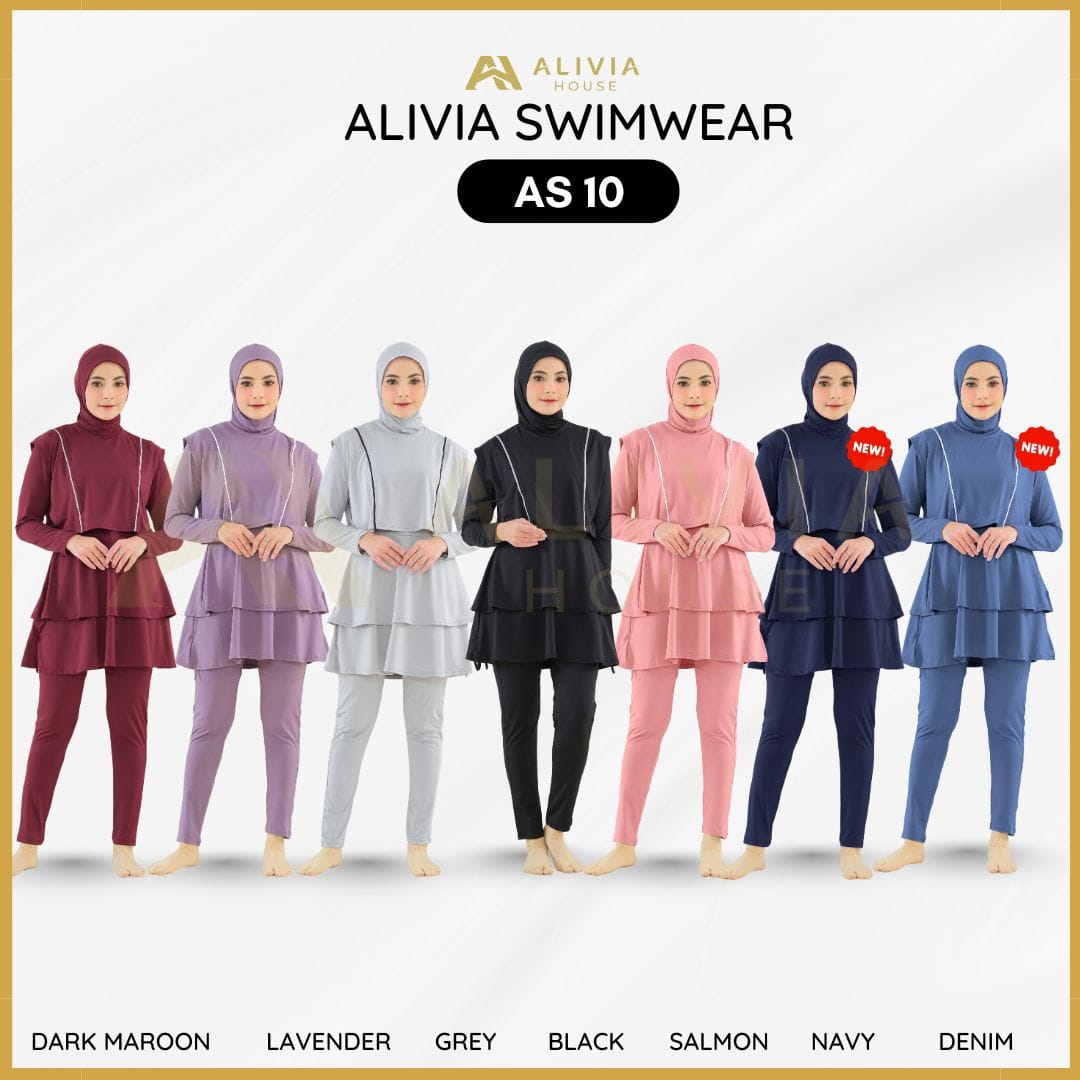 Alivia Swimwear AS10 logo