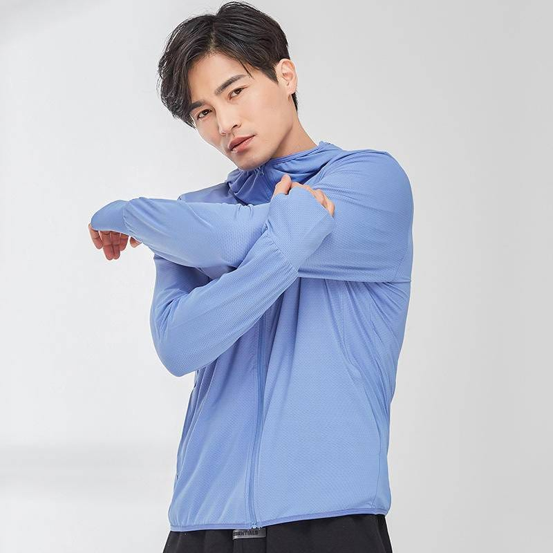 Jaket Anti UV logo