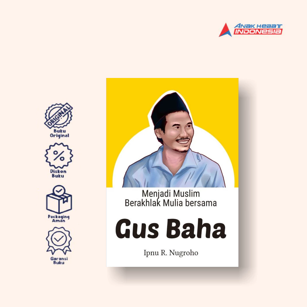 Buku Menjadi Muslim Berakhlak Mulia Bersama Gus Baha - GM logo