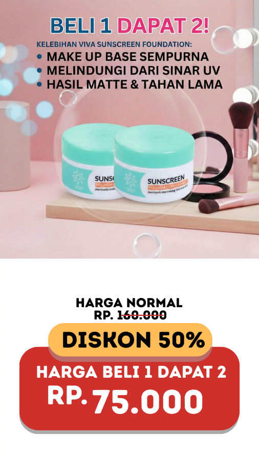 VIVA SUNSCREEN FOUNDATION BELI 1 GRATIS 2 - GA - ATH logo