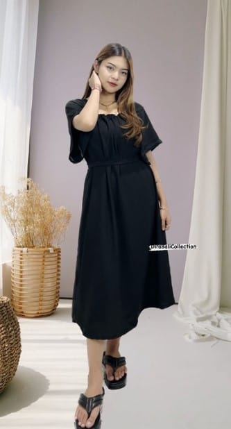 Sedia Dress Maudy Airflow Bali Terlaris 2023