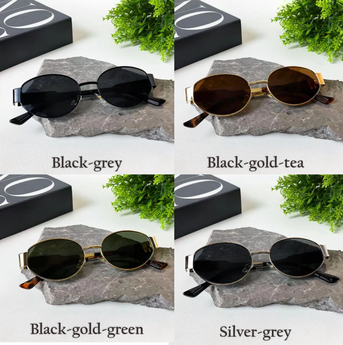 Kacamata Hitam Detail Frame