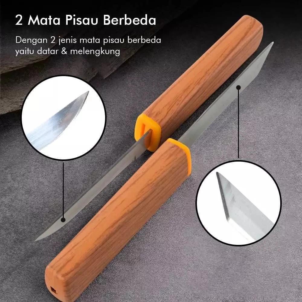 Pisau Katana 2 in 1
