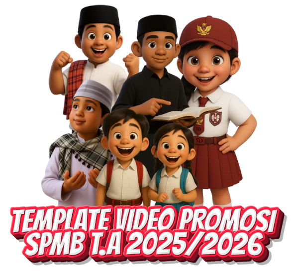 TEMPLATE VIDEO SPMB CANVA FREE logo