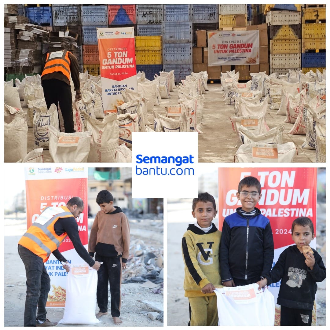 Semangat Bantu Palestina
