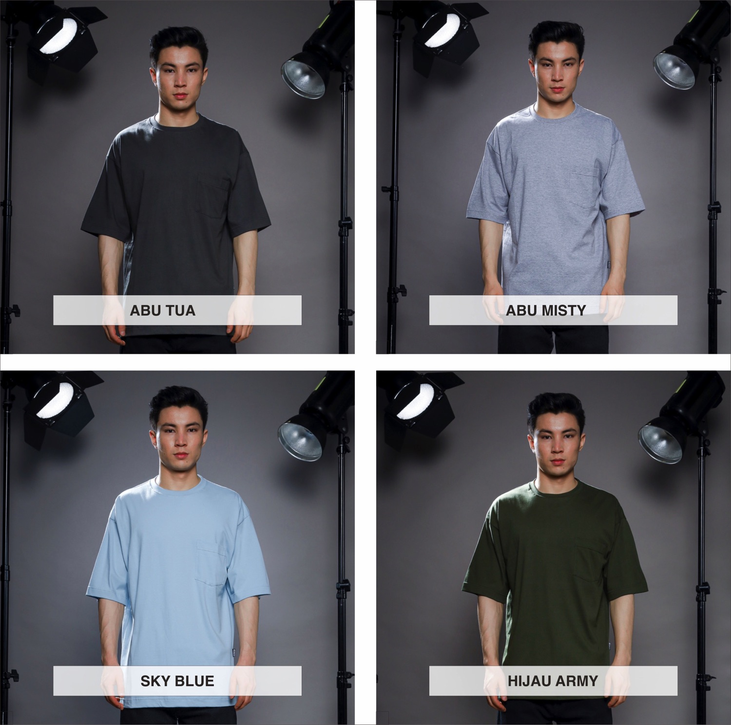 REASER Oversized Pocket Basic T-shirt - Naturally Cotton logo