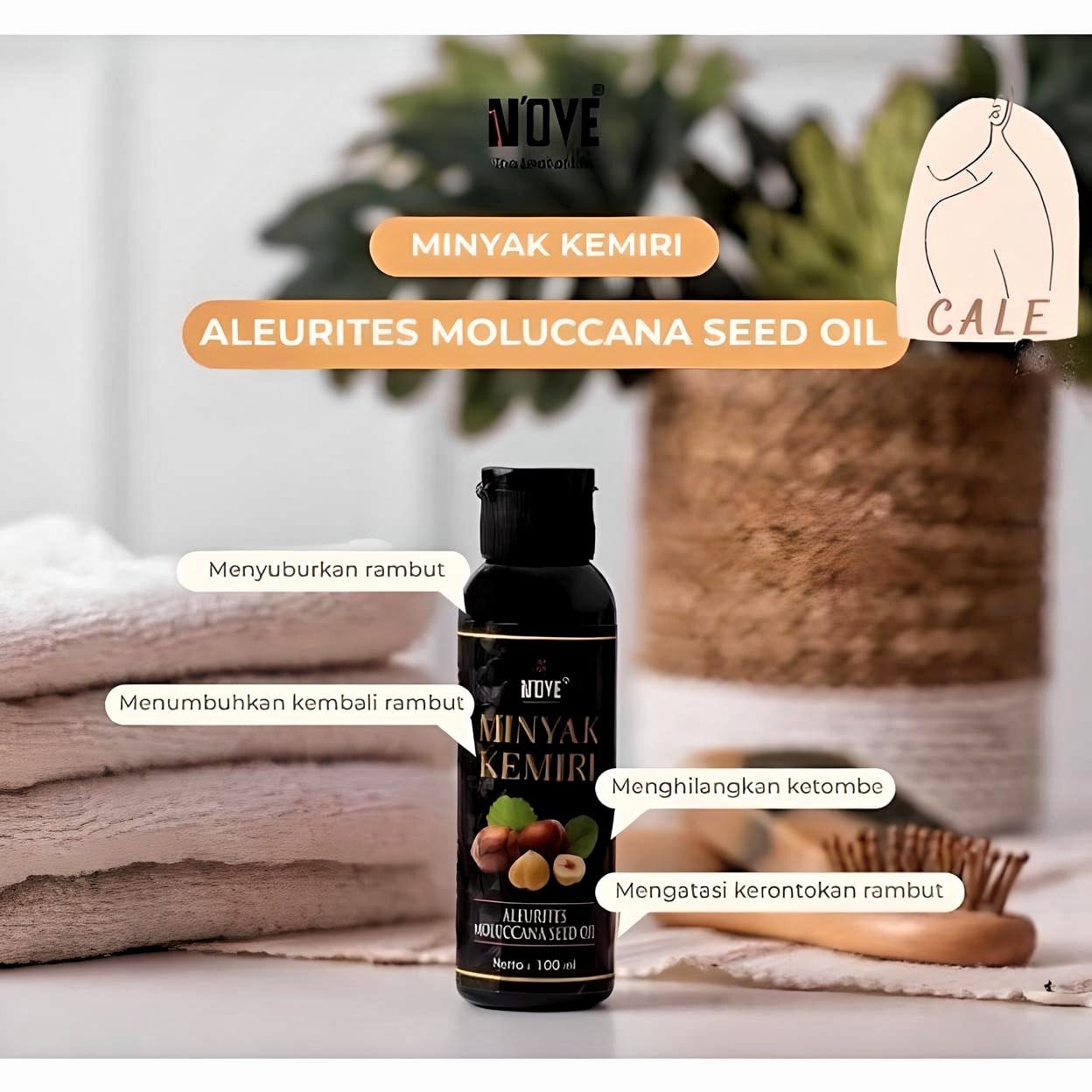 Hair Growth Kemiri Oil BPOM HR77-3