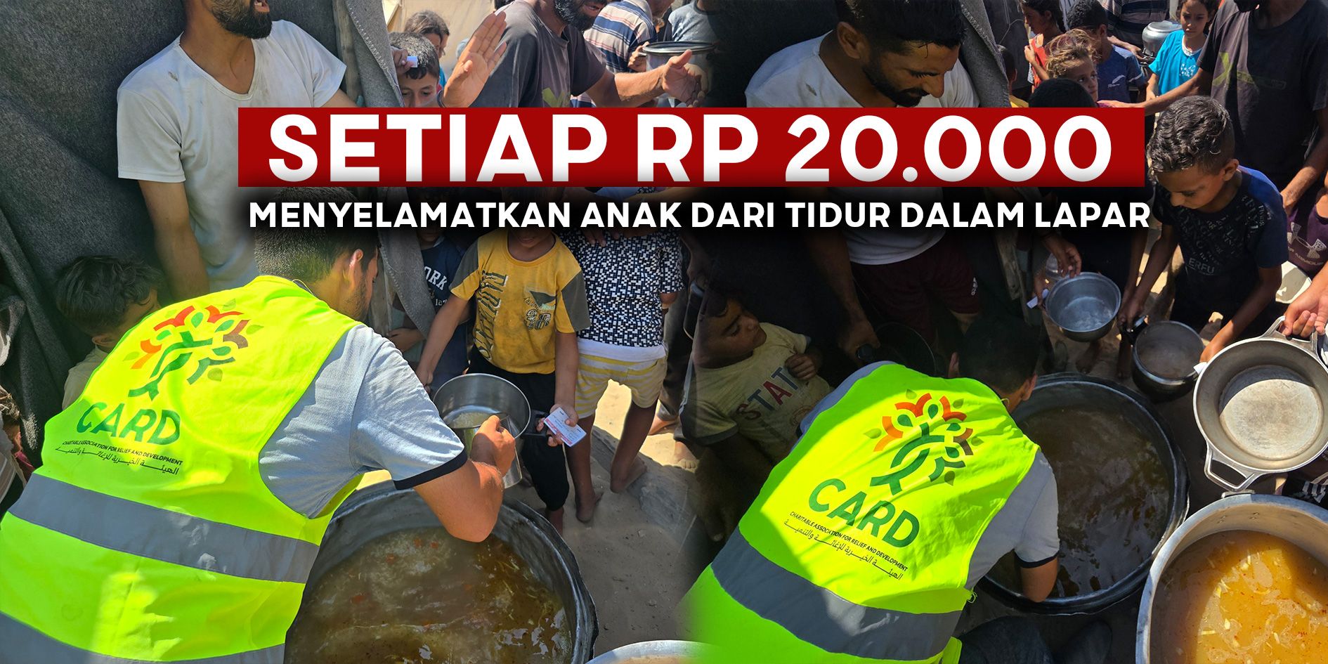 Bersama, Kita Beri Makan Gaza Hari Ini logo