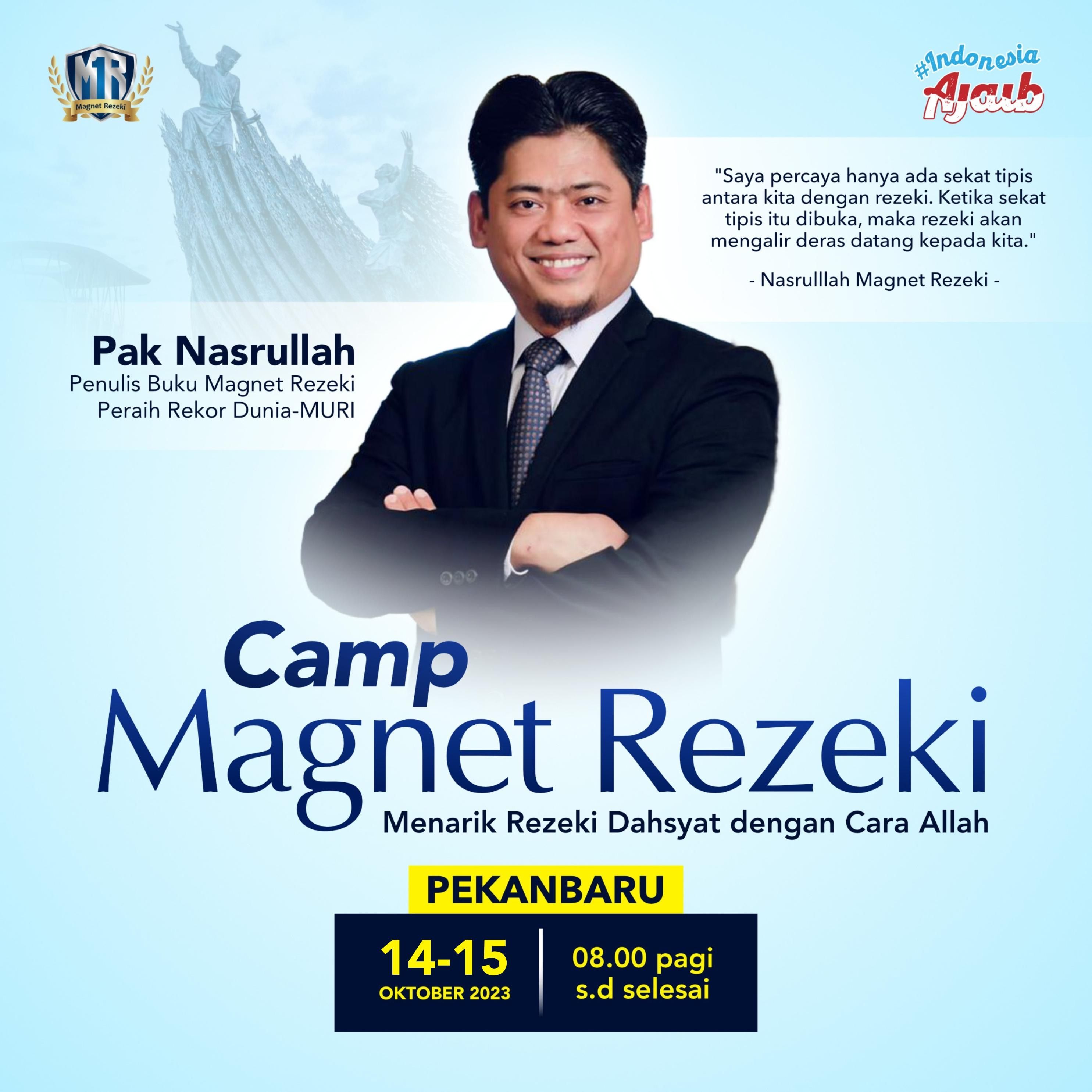 CAMP  MAGNET REZEKI batch 60 PEKANBARU (14-15 oktober 2023) logo