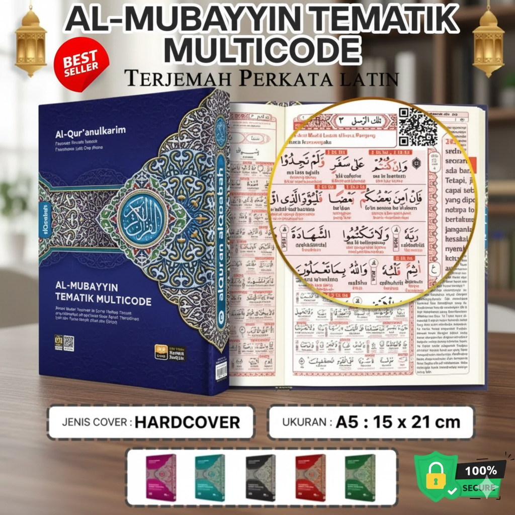 AL-QURAN TRANSLITERASI LATIN ALF 13614 logo
