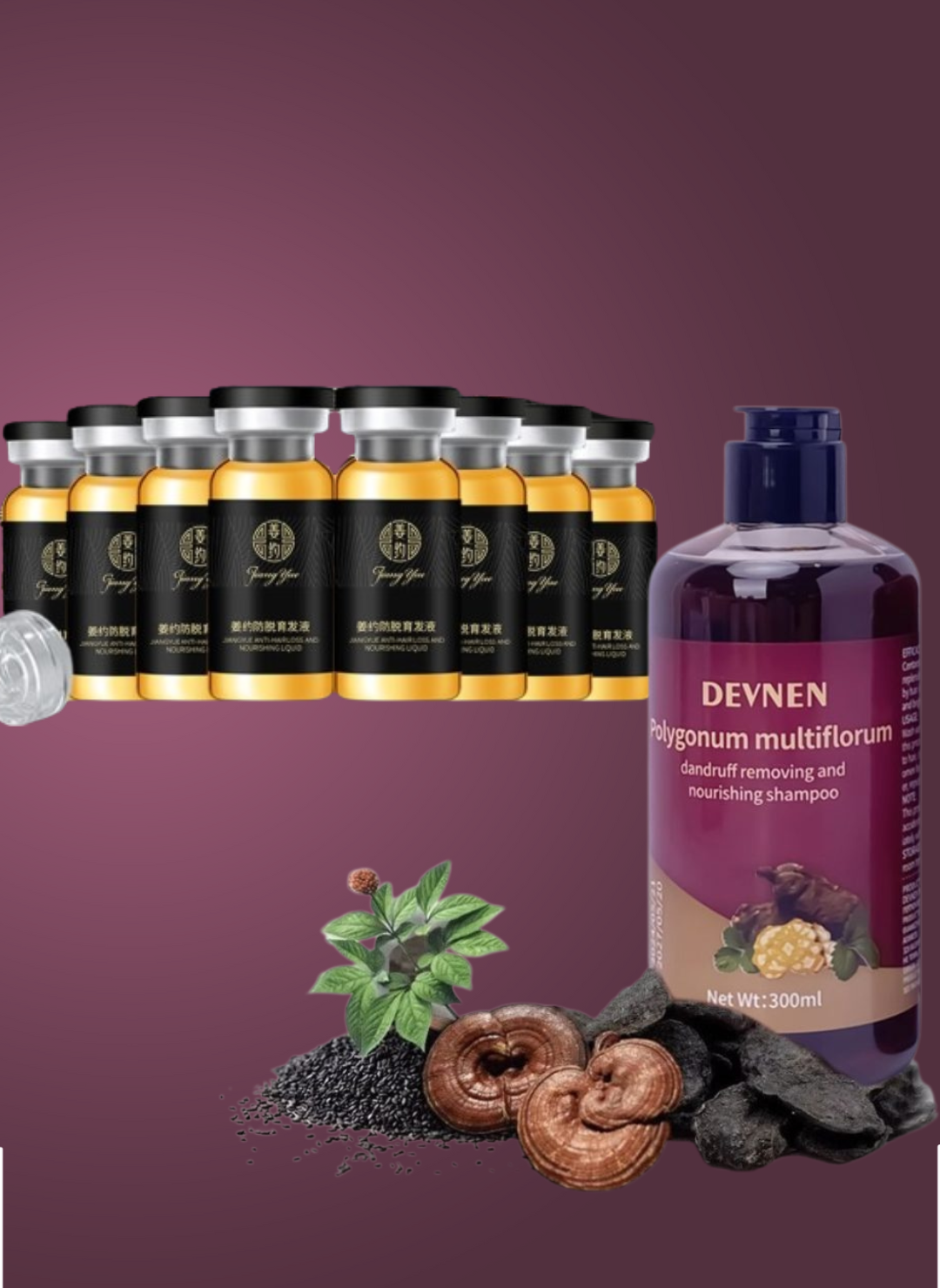 Devnen Shampoo + Hair Essence logo