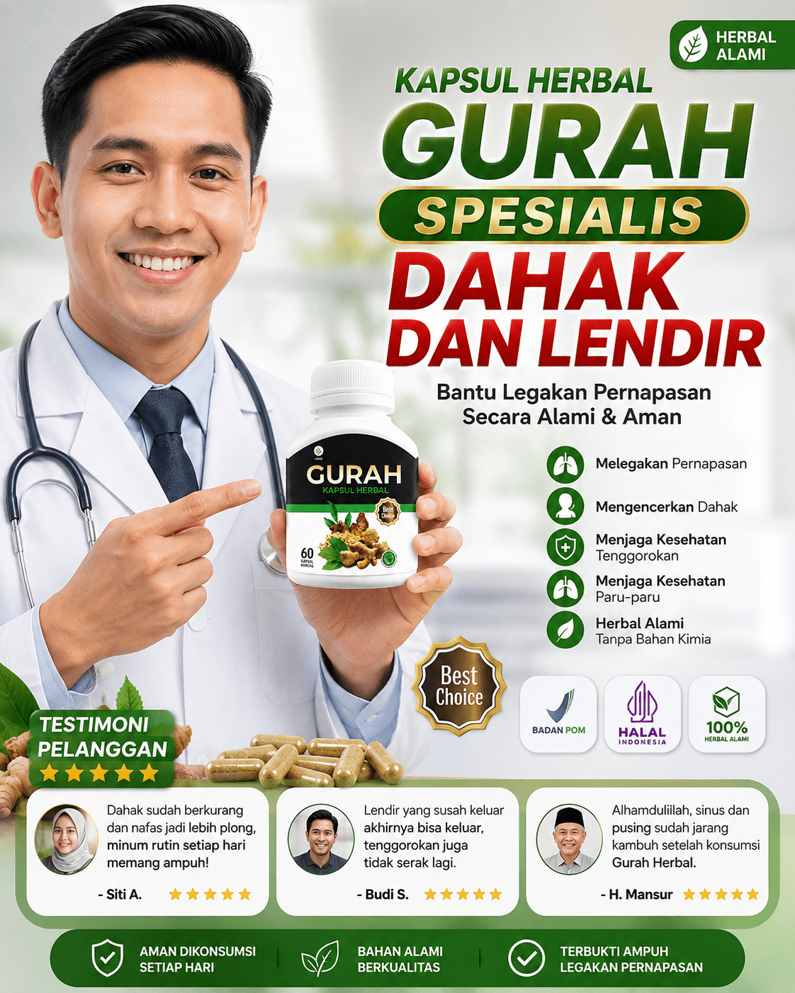 301 VITAMIN HERBAL GURAH KAPSUL logo
