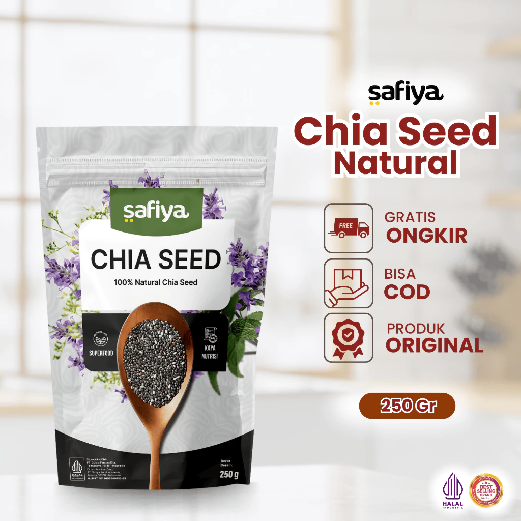 Safiya Chiaseed Organik 250 Gram Chia Seed Detox Premium - AM logo
