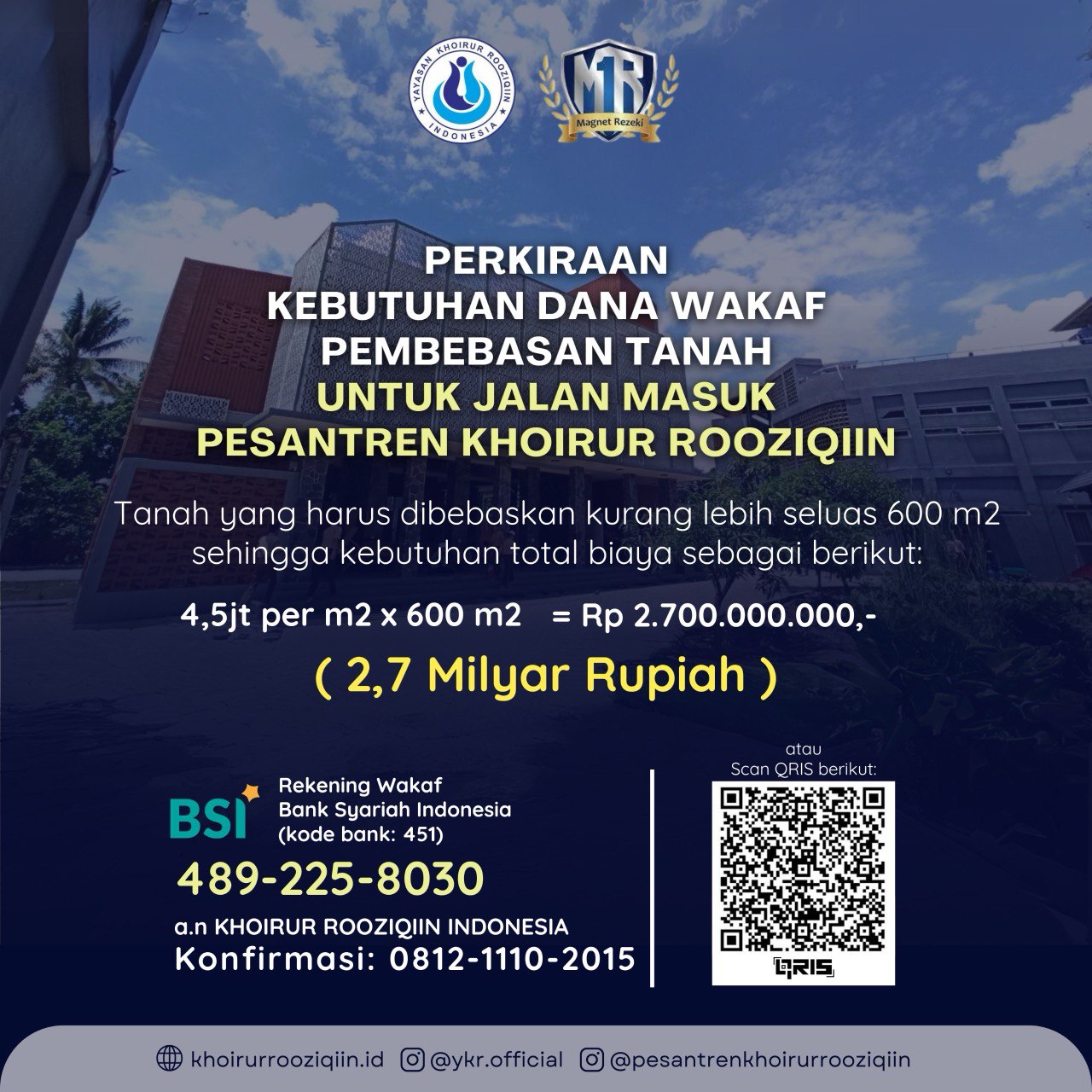 Wakaf Akses Jalan Pesantren