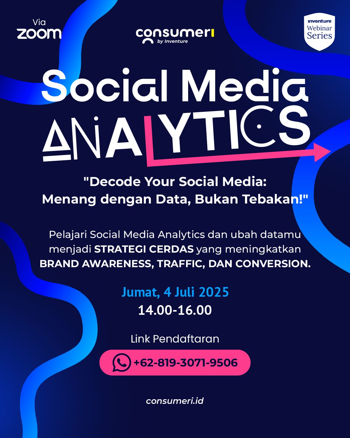Webinar Social Media Analytics - 6 Person logo