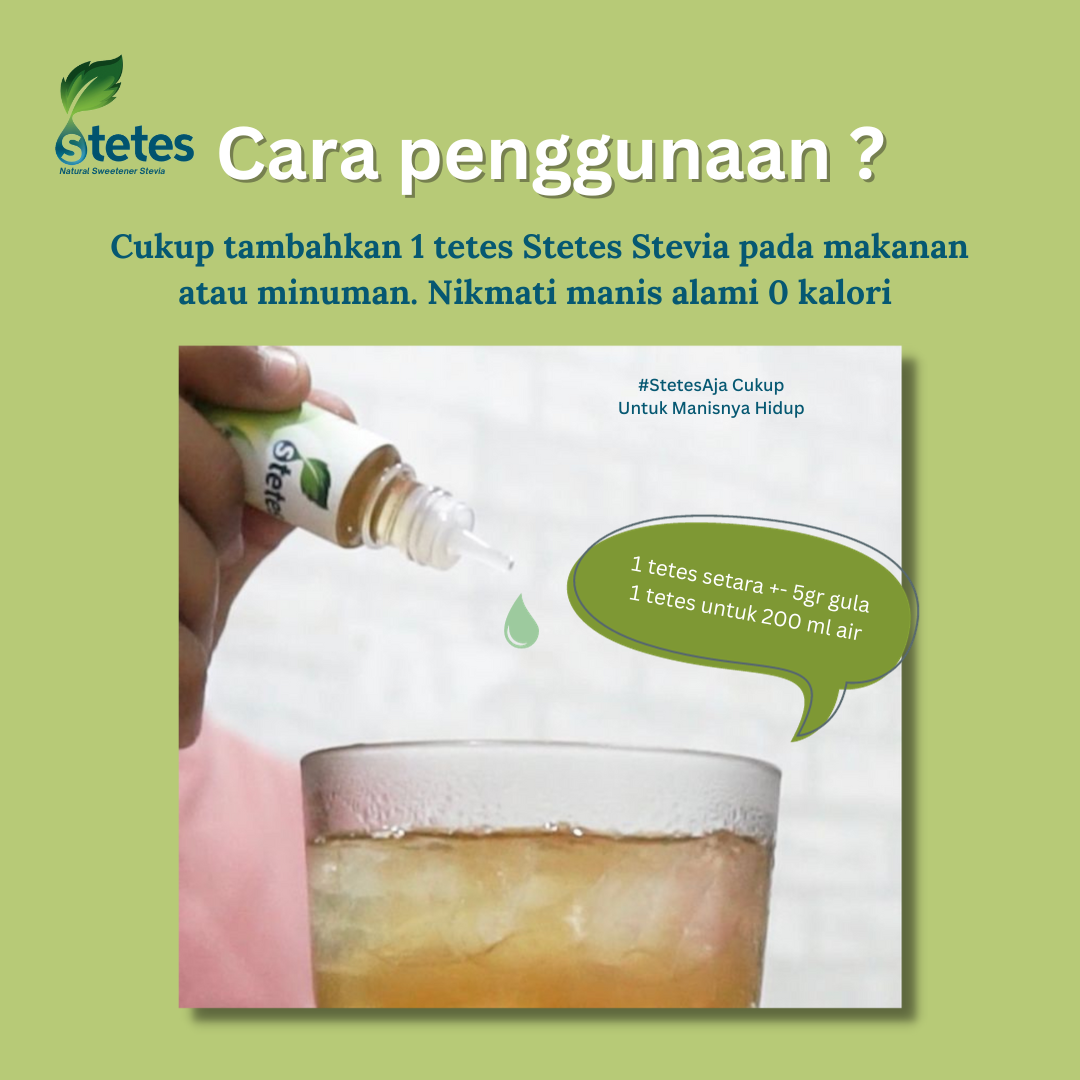 STETES stevia Natural Sweetener 5ml