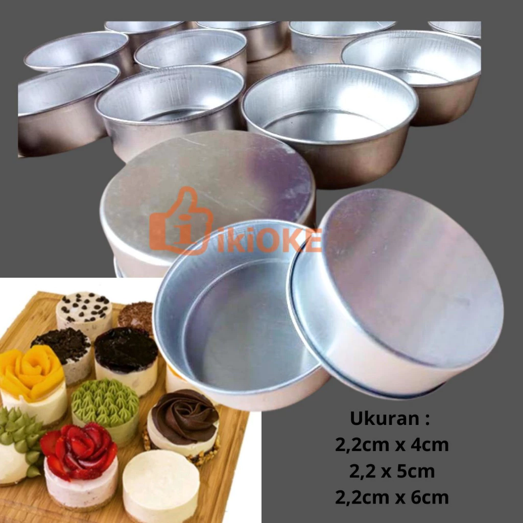 Cetakan Tartlet kue Pie Mini Loyang Bolu Mini Cetakan Bolu Kukus Cetakan kue tar logo