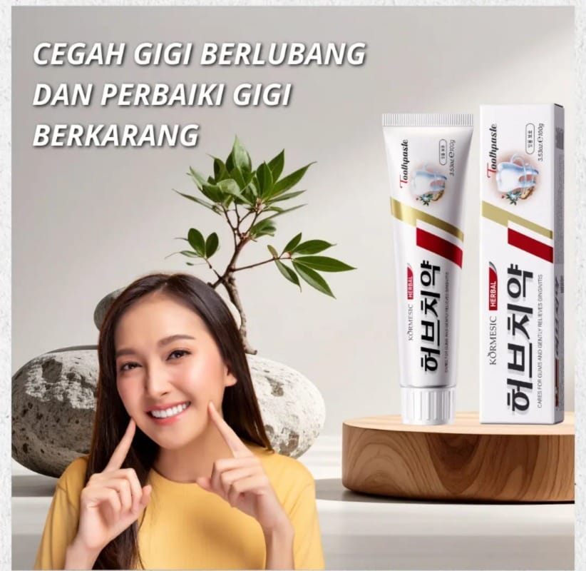 komersic herbal tooth whitening bpom-RZ04 logo