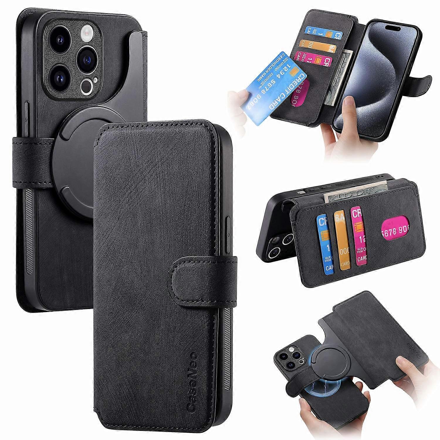 FLIP TARA LEATHER CASE FOR IPHONE 14 PRO MAX logo
