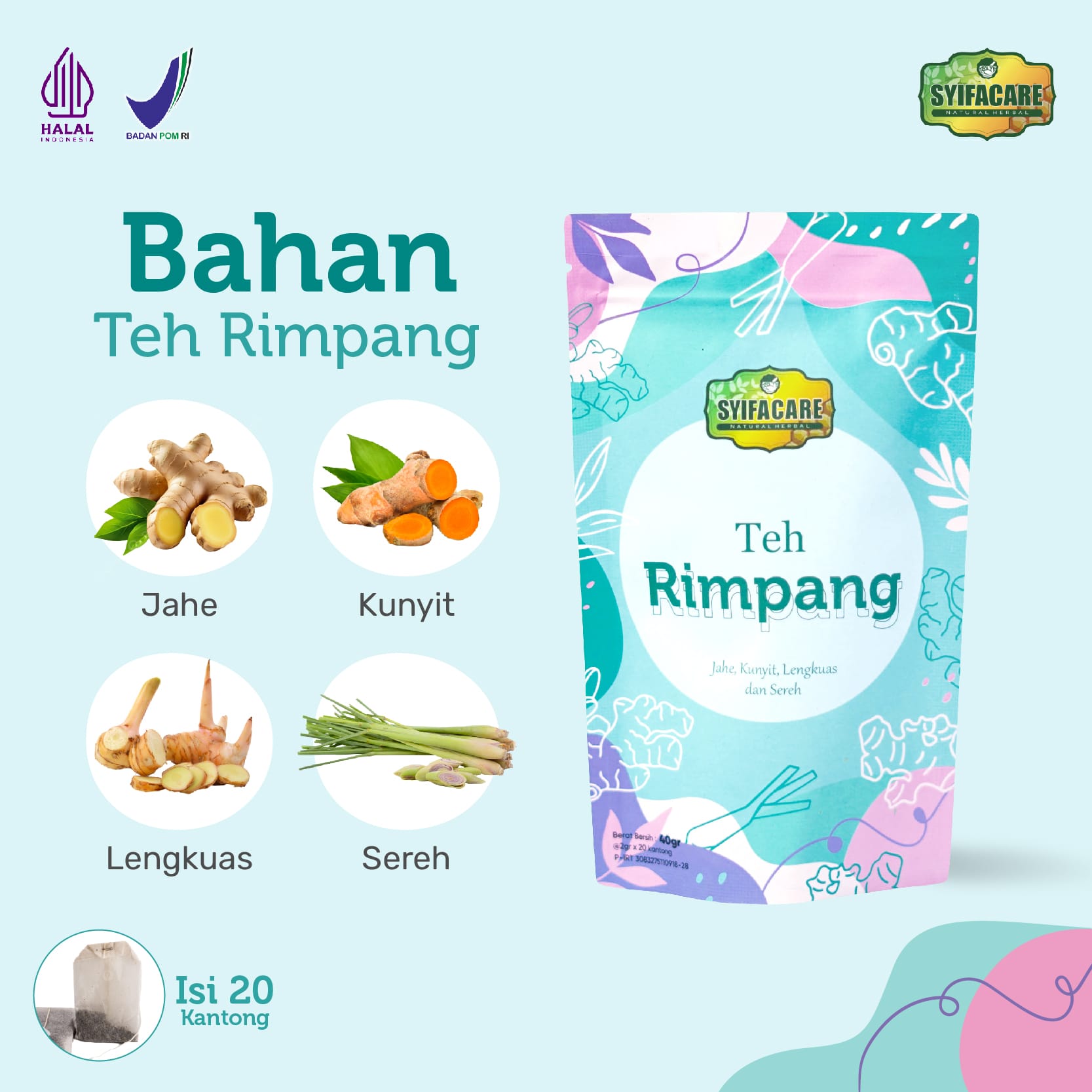 Teh Rimpang Syifacare