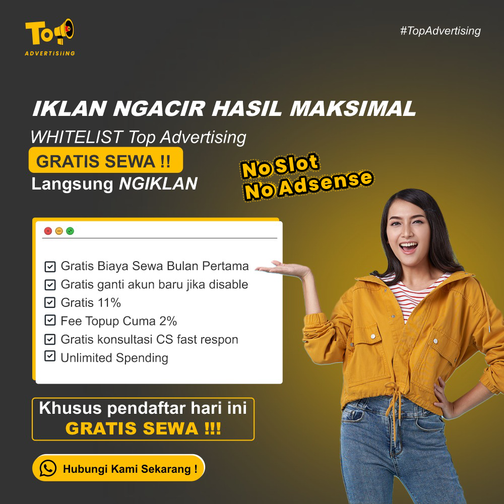 Akun Whitelist TOP Advertisiing