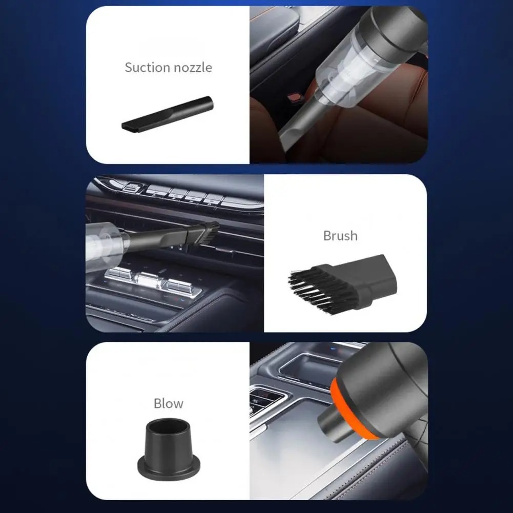 Vacum Cleaner Portable Mini 2In1 Penghisap Penyedot Pembersih Kotoran Debu Lantai Mobil Kasur