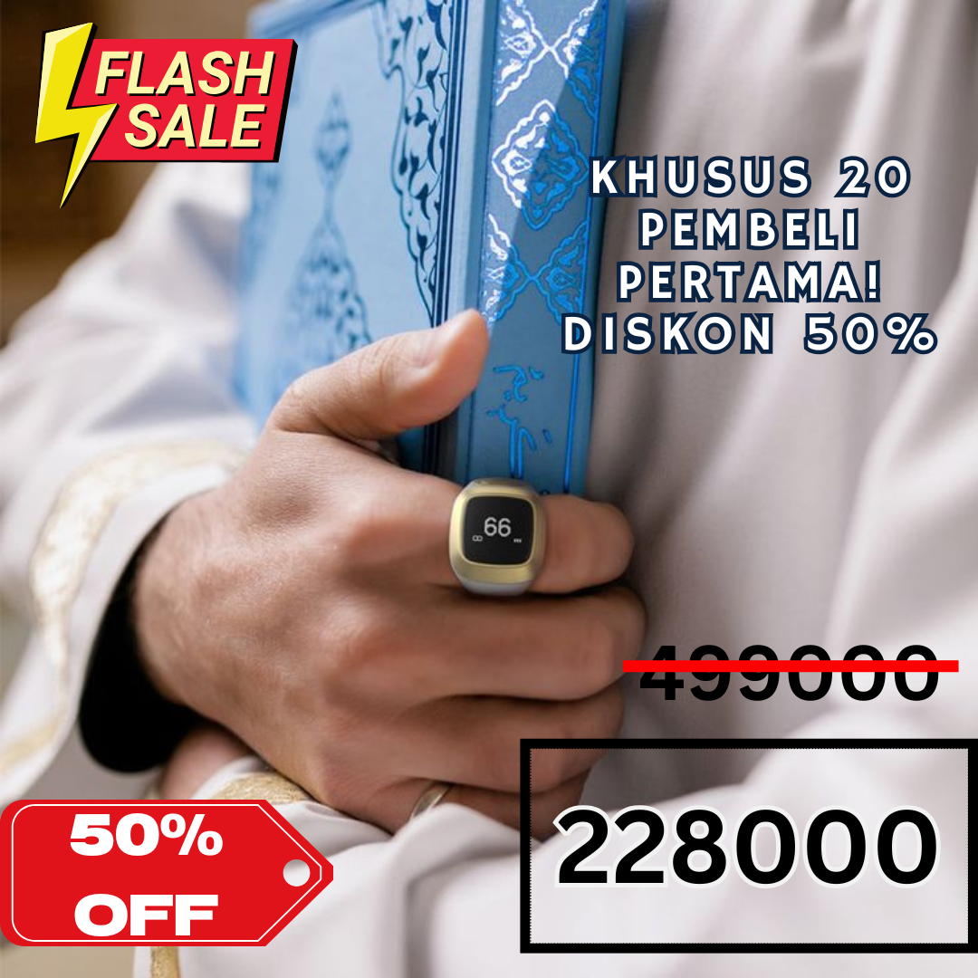 DISC 50% Zikir Smart Ring Pertama di Indonesia! logo
