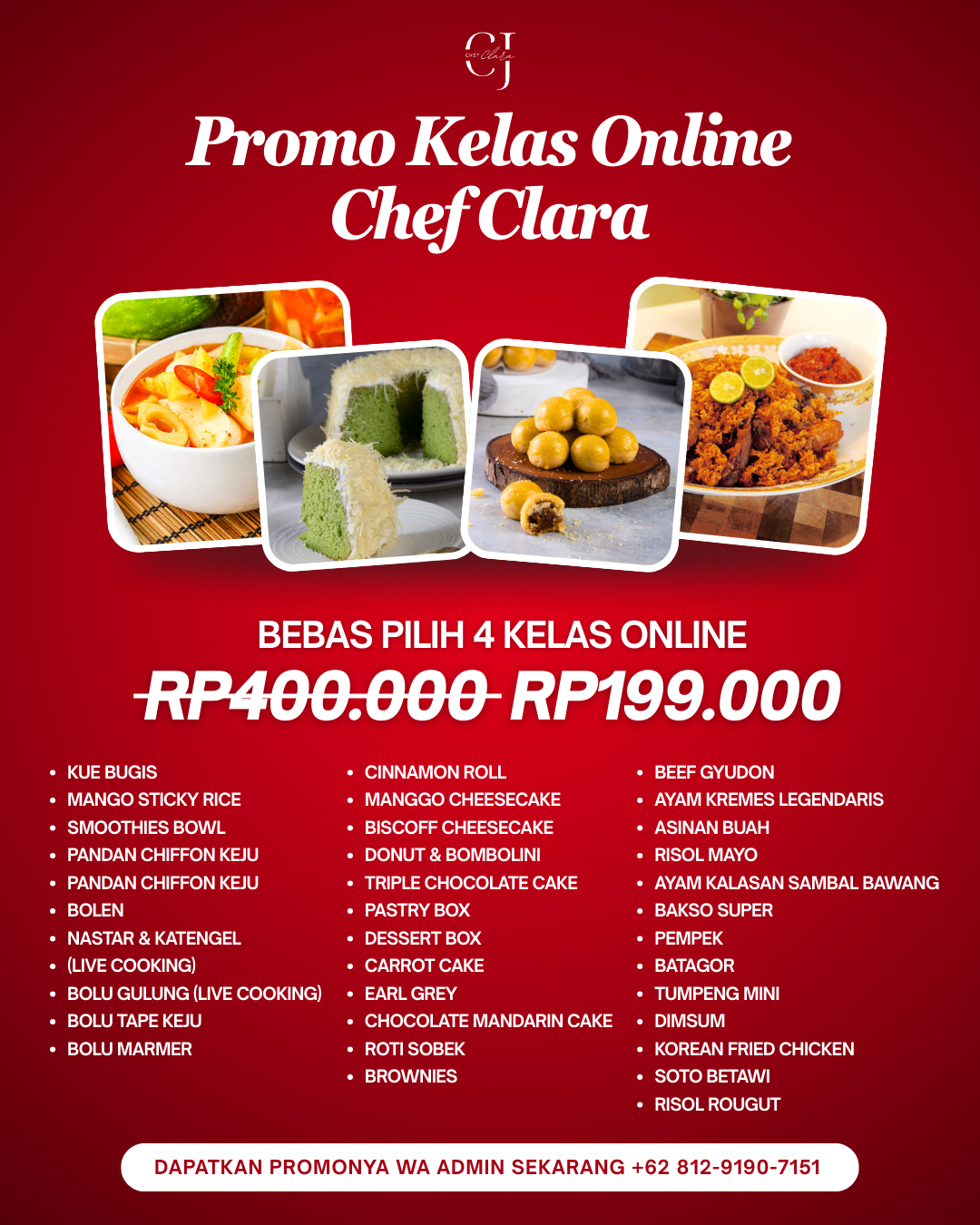 NEW Promo 4 Kelas Online logo
