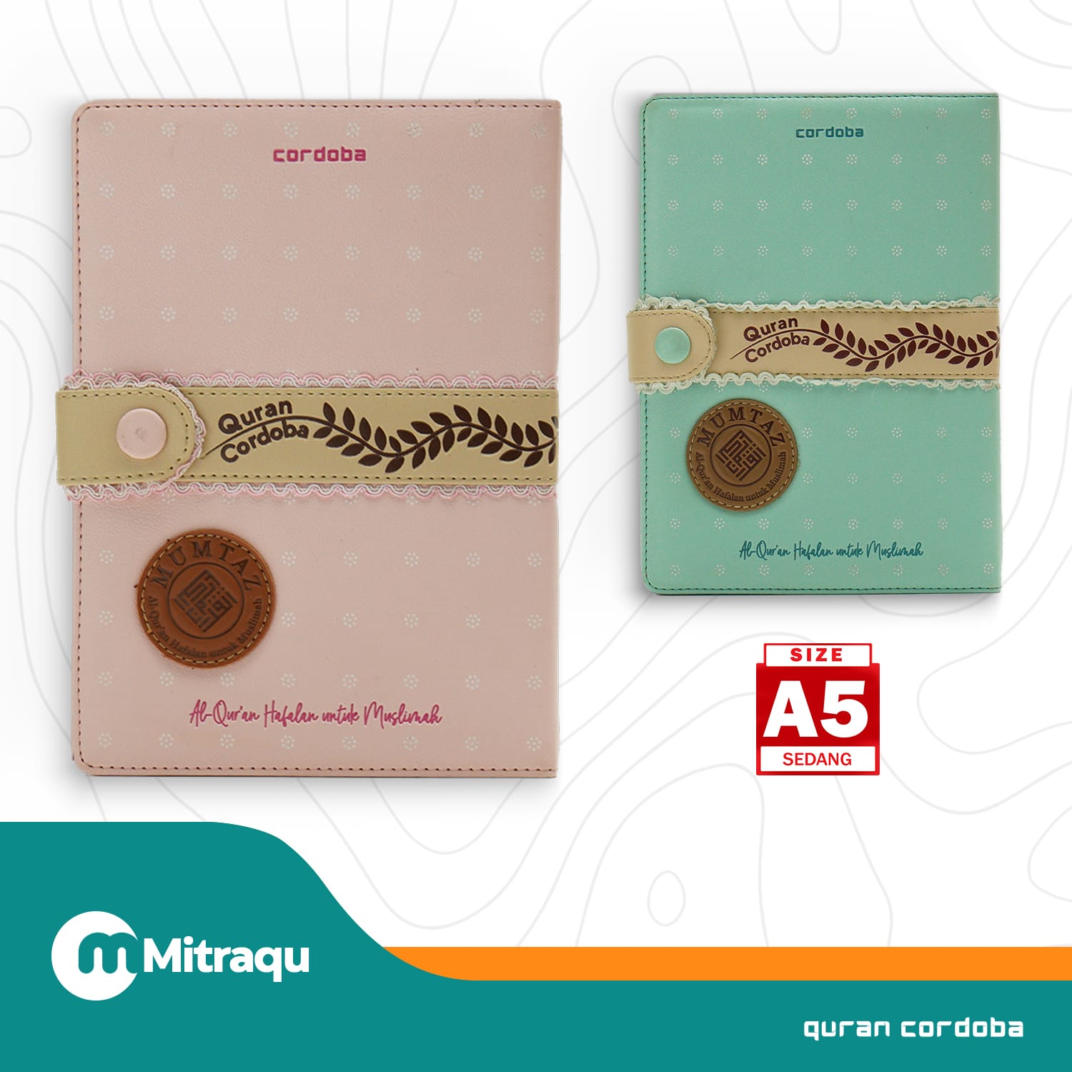 Al Quran Mumtaz Muslimah Jaket A5 logo