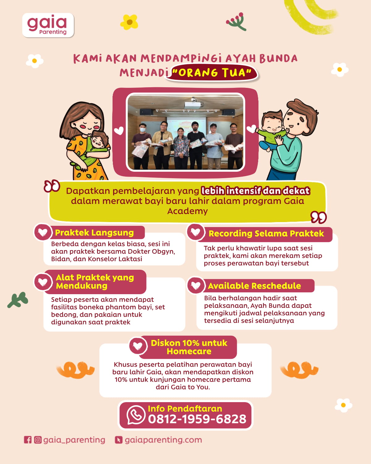 Pelatihan Bayi Baru Lahir untuk Orang Tua Pemula Full Day AB logo