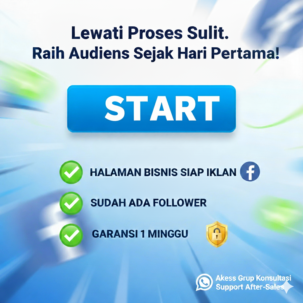 Halaman Facebook Bisnis Siap Iklan logo