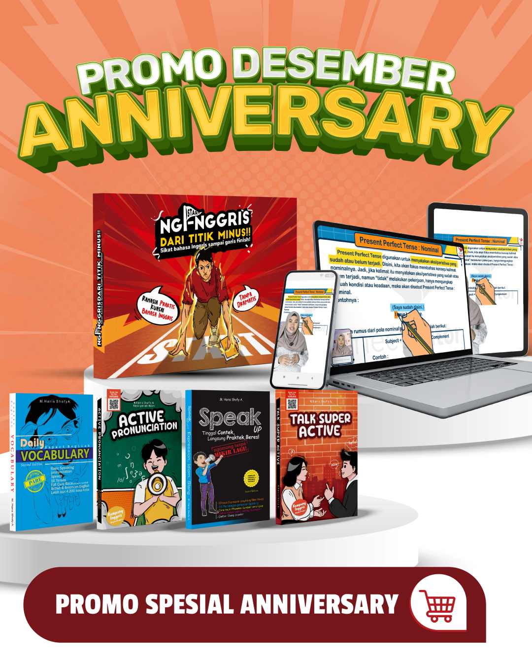 5 Kampung Inggris SUPER JUMPER PROMO ANNIVERSARY logo