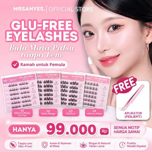 GLUE FREE EYELASHES
