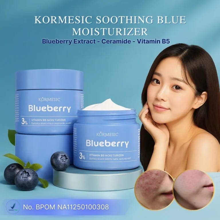 Kormesic Soothing Blue Mousturizer BPOM - GDN 257 logo
