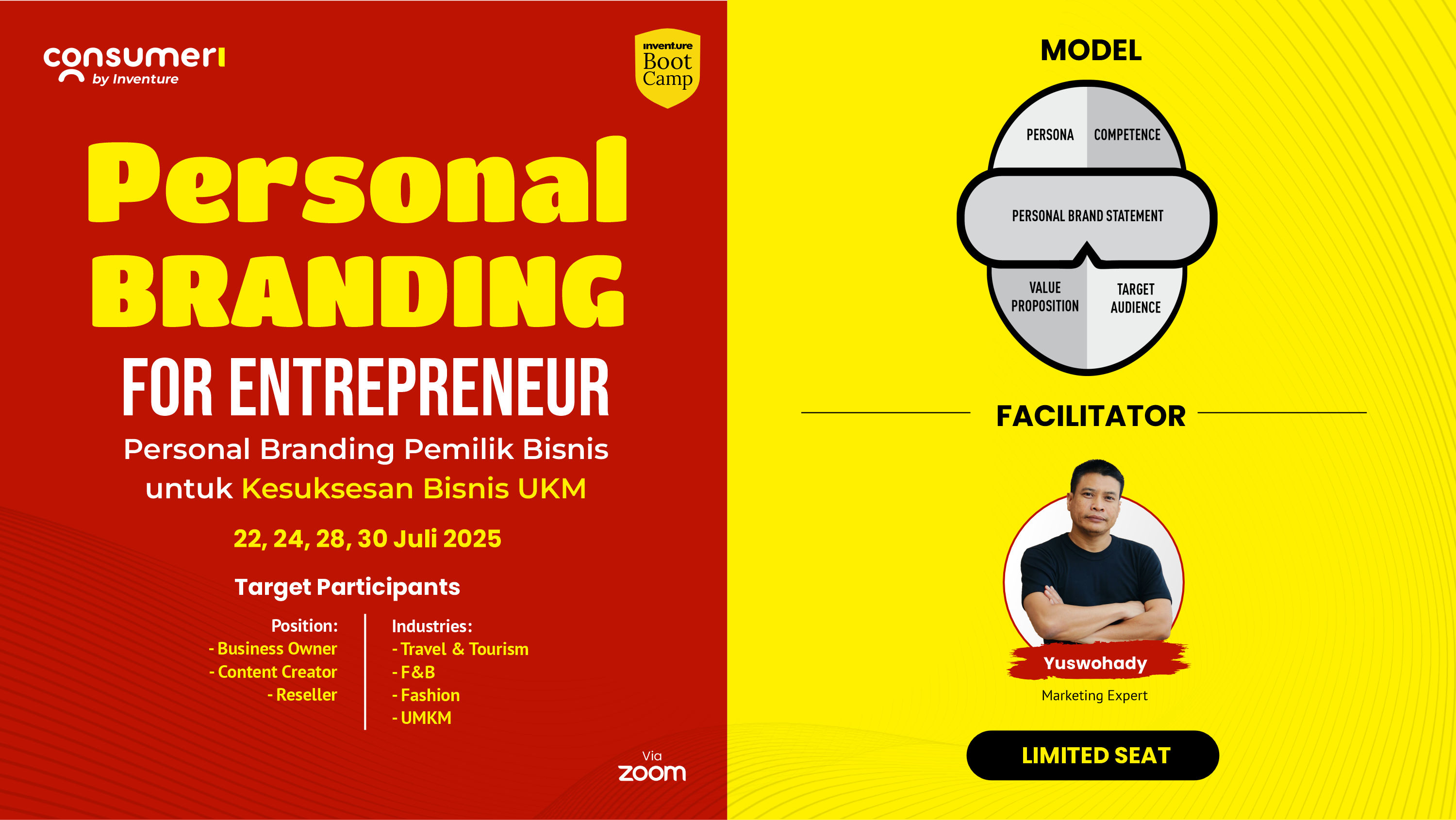 Bootcamp Personal Branding BATCH 2 - 3 person logo