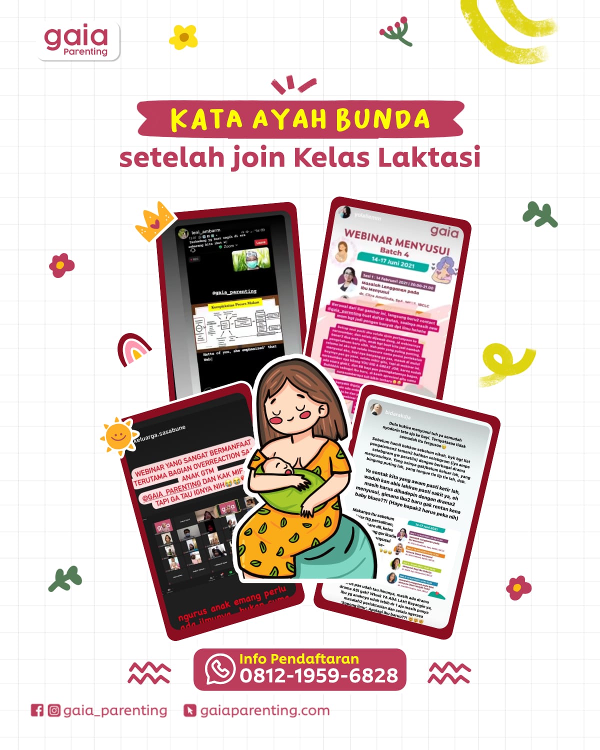 Kelas Laktasi Online: Dukung Tumbuh Kembang dengan MengASIhi Hingga 2 Tahun